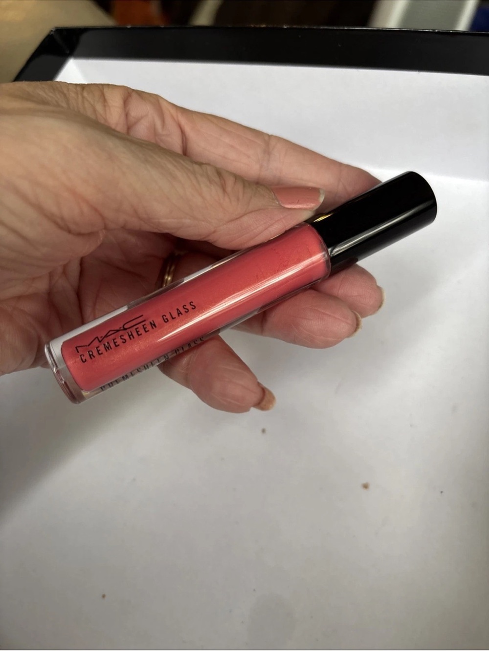 MAC Cosmetics Cremesheen Glass Lip Gloss — Shade Meteoric.  New!